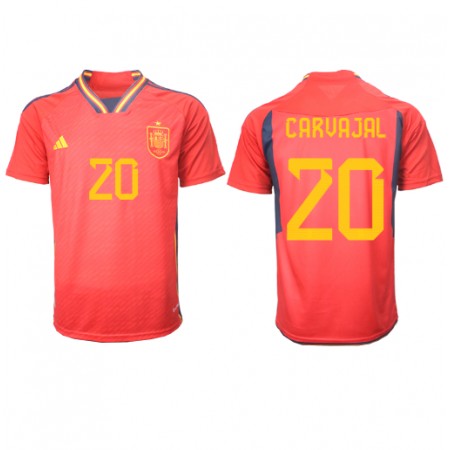 Espanja Daniel Carvajal 20 Kotipelipaita Mm-Kisat 2022 Espanja Daniel Carvajal 20 Kotipelipaita Mm-Kisat 2022